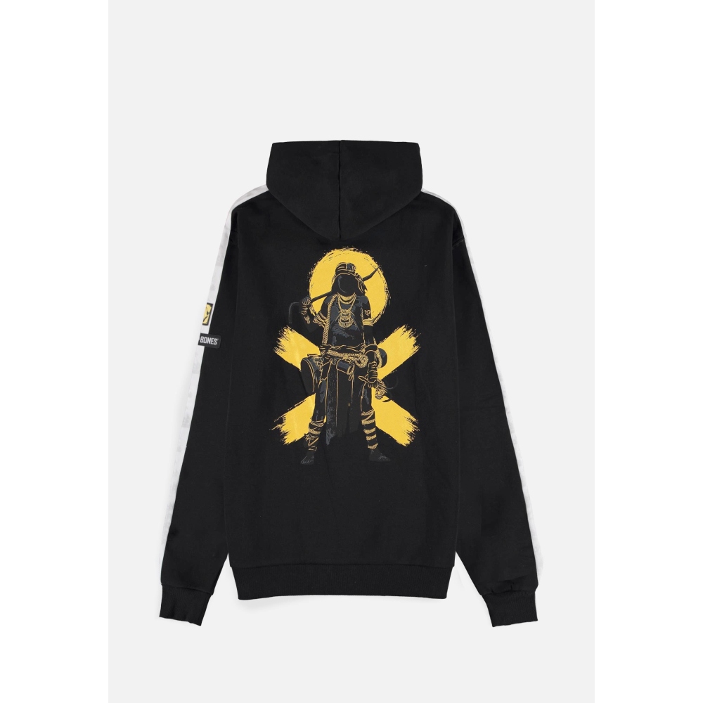 Skull And Bones - Pirates Cross Vest met capuchon - Zwart